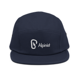 Alpinist Embroidered Carabiner 5 Panel Camper Hat