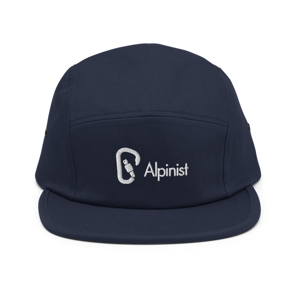Alpinist Embroidered Carabiner 5 Panel Camper Hat