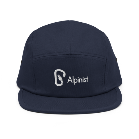 Alpinist Embroidered Carabiner 5 Panel Camper Hat