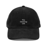 Alpinist Embroidered Climbing Life Corduroy Hat