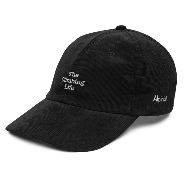 Alpinist Embroidered Climbing Life Corduroy Hat