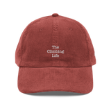 Alpinist Embroidered Climbing Life Corduroy Hat