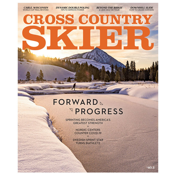 Cross Country Skier Early Winter 2021