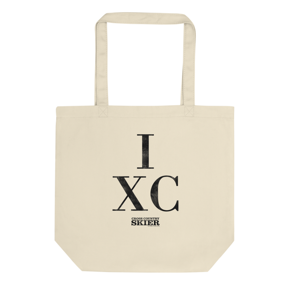 Cross Country Skier IXC Cotton Tote Bag