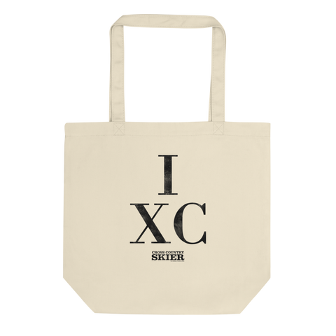 Cross Country Skier IXC Cotton Tote Bag