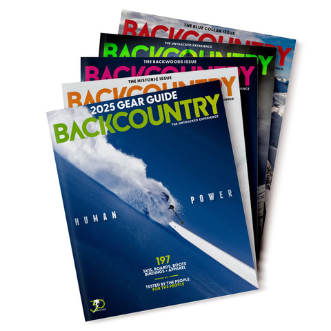 Backcountry Magazine Subscription