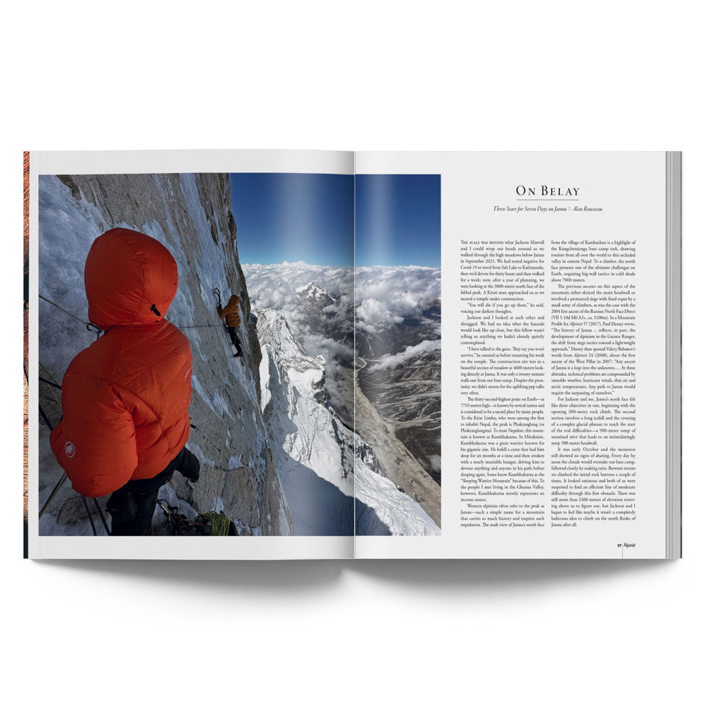 Alpinist Magazine Issue 85 | Spring 2024 – Height of Land Publications