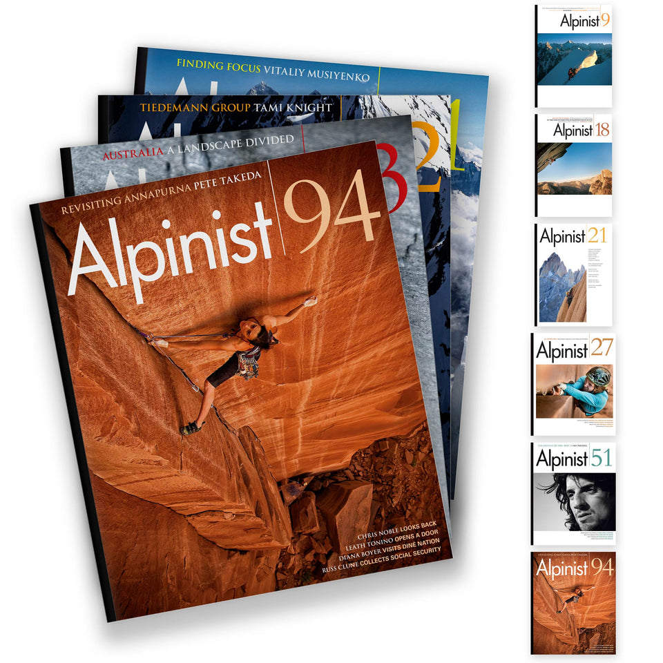 Limited-Edition Alpinist 54 Cover Print – Height of Land Publications
