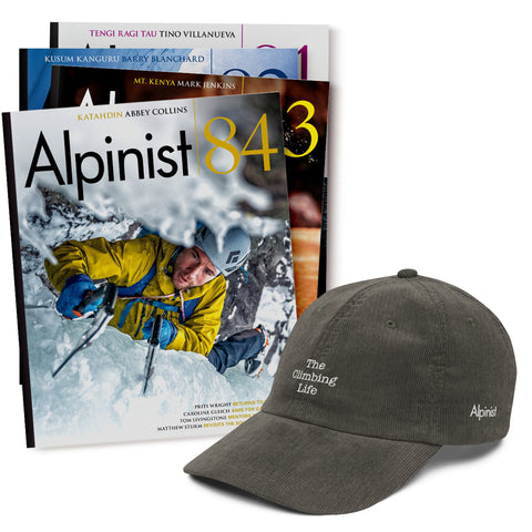 Alpinist Gift Subscription & Climbing Life Hat
