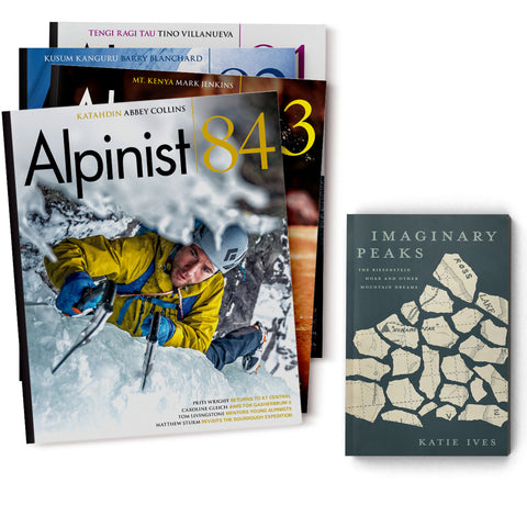 Alpinist Gift Subscription & Imaginary Peaks Book [Signed Copy]