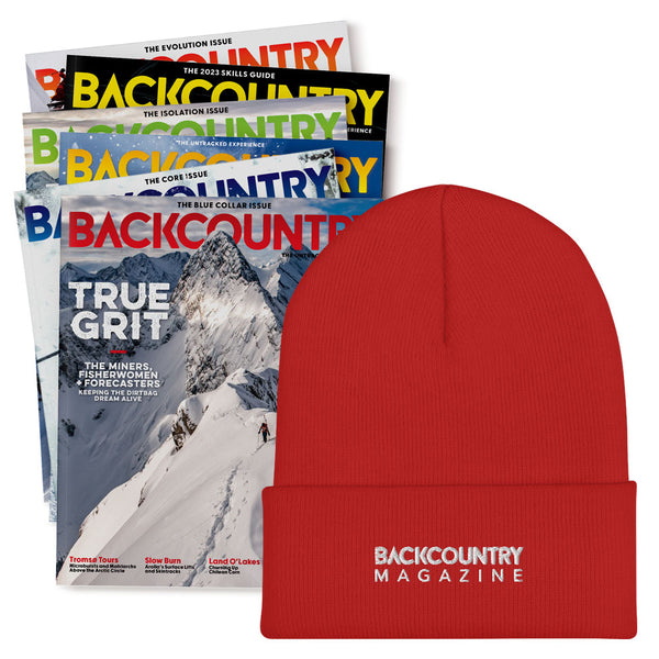 Backcountry Magazine Gift Subscription & Beanie