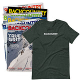 Backcountry Magazine Gift Subscription & T-shirt