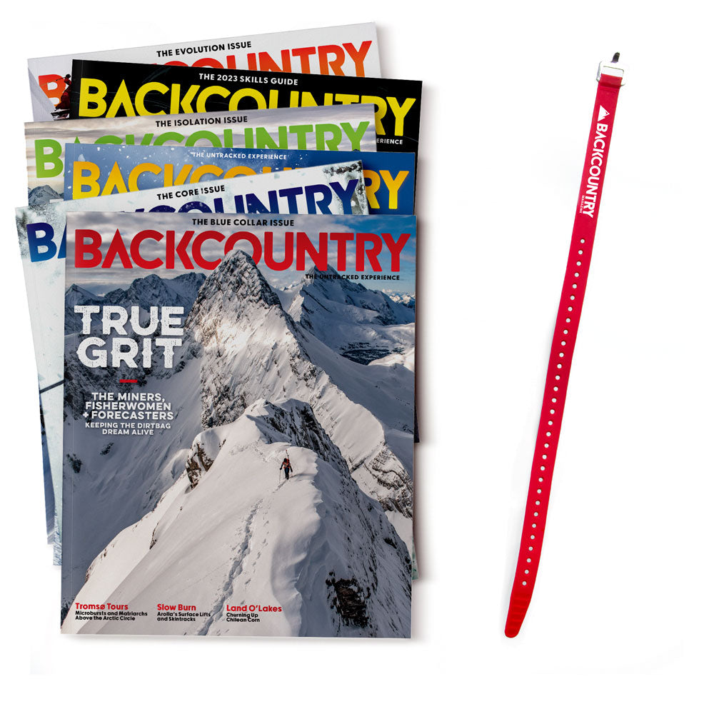 Backcountry Magazine Subscription & Voilé Strap – Height of Land  Publications
