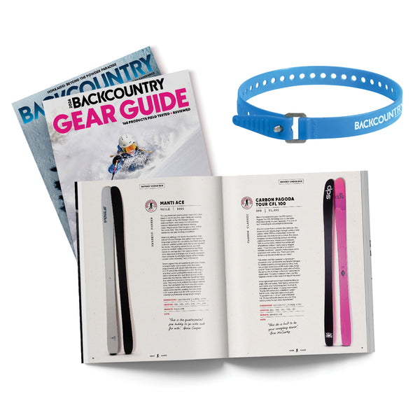 Backcountry Magazine Subscription & FREE Voilé Strap