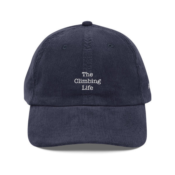 Alpinist Embroidered Climbing Life Corduroy Hat
