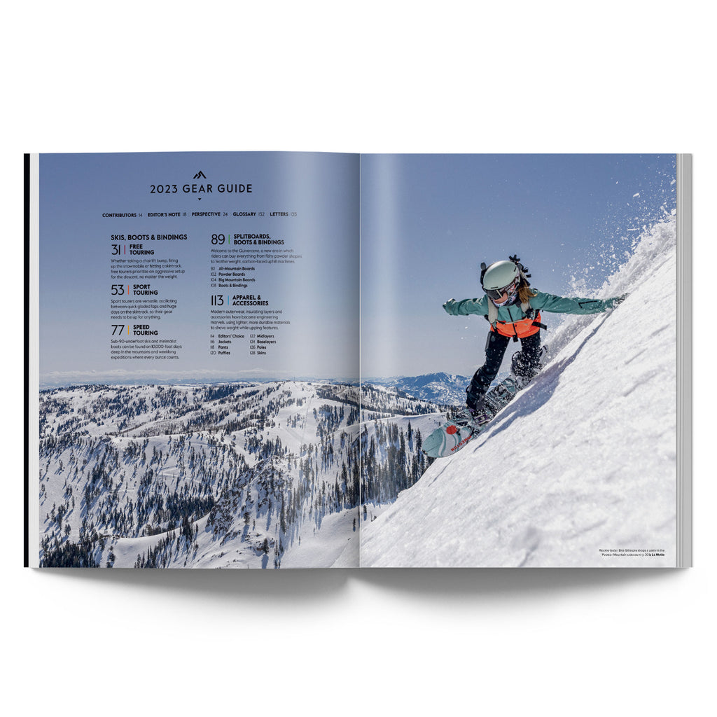 Backcountry Magazine 146 The 2023 Gear Guide Height of Land