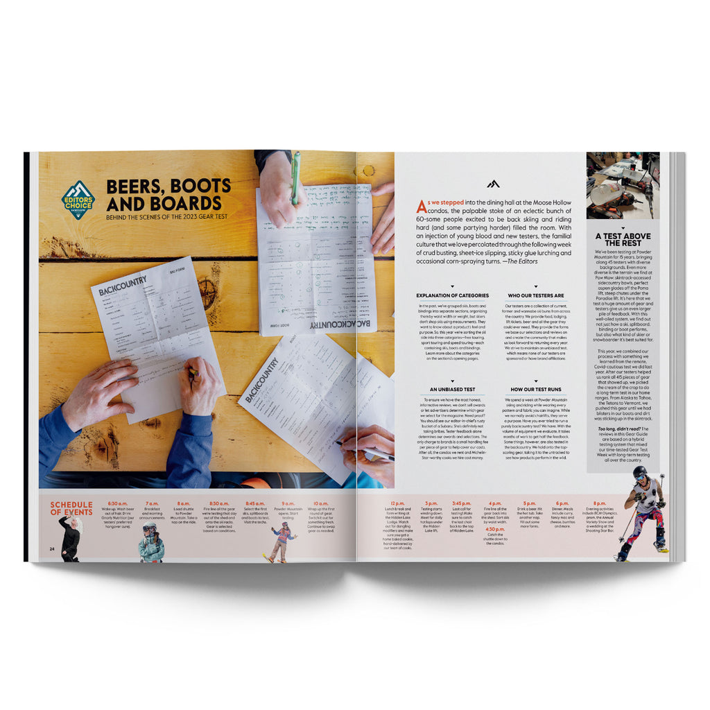 Backcountry Magazine 146 The 2023 Gear Guide Height of Land