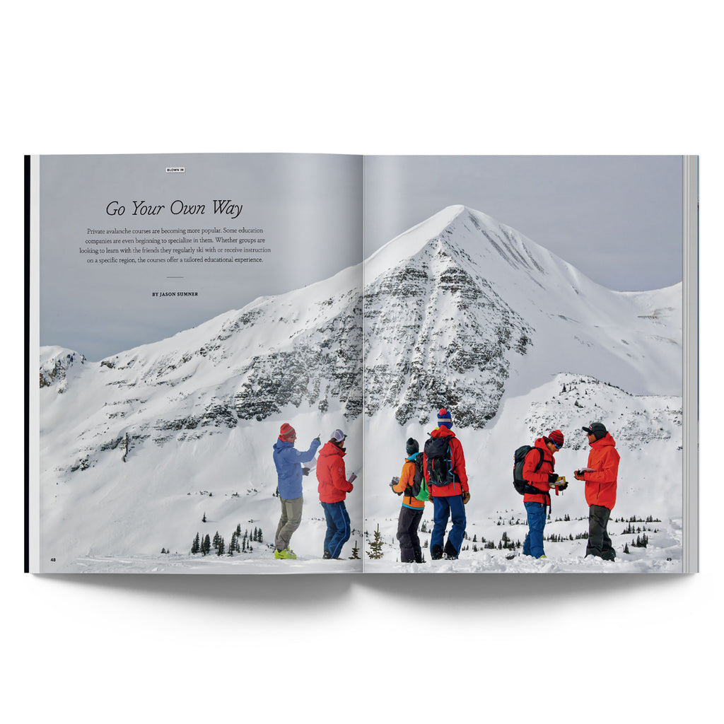 Backcountry Magazine 150 The 2023 Skills Guide Height of Land