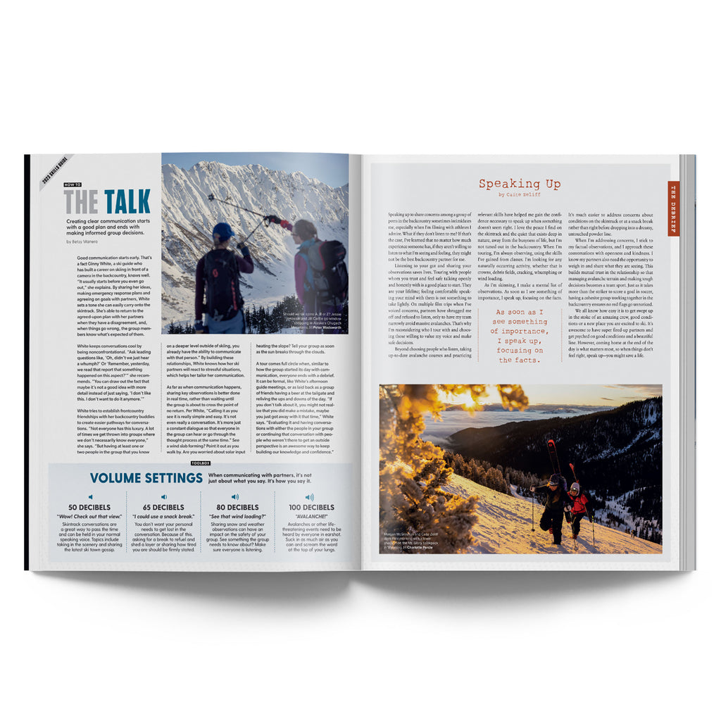 Backcountry Magazine 150 The 2023 Skills Guide Height of Land