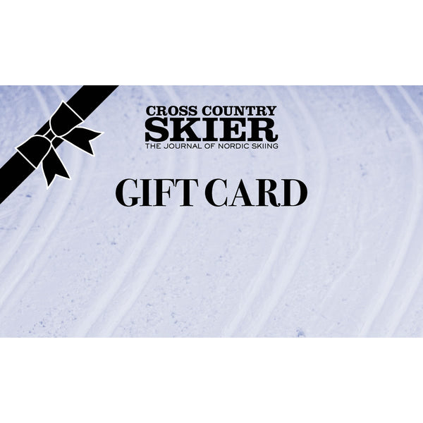 Cross Country Skier Gift Card