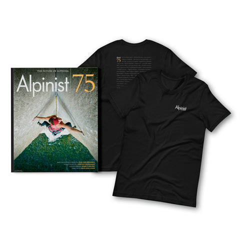 Alpinist Magazine Issue 75 - Autumn 2021 & Alpinist 75 T-shirt