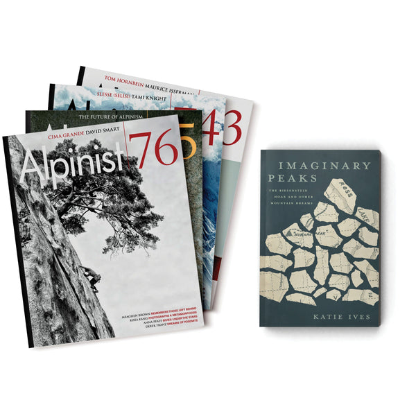 Alpinist Subscription & Imaginary Peaks Book [Signed Copy]