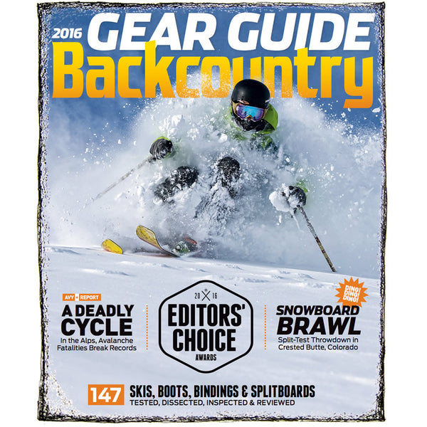 Backcountry Magazine September 2015 - 2016 Gear Guide