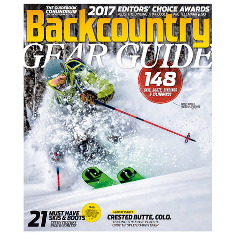 Backcountry Magazine September 2016 - 2017 Gear Guide