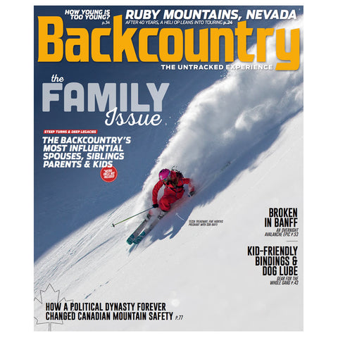 Backcountry Magazine November 2016 - The Family Issue