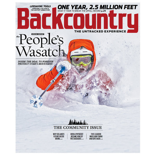 Backcountry Magazine January 2017 - The Community Issue