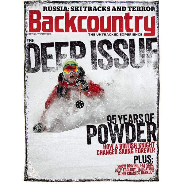 Backcountry Magazine October 2012 - The Deep Issue