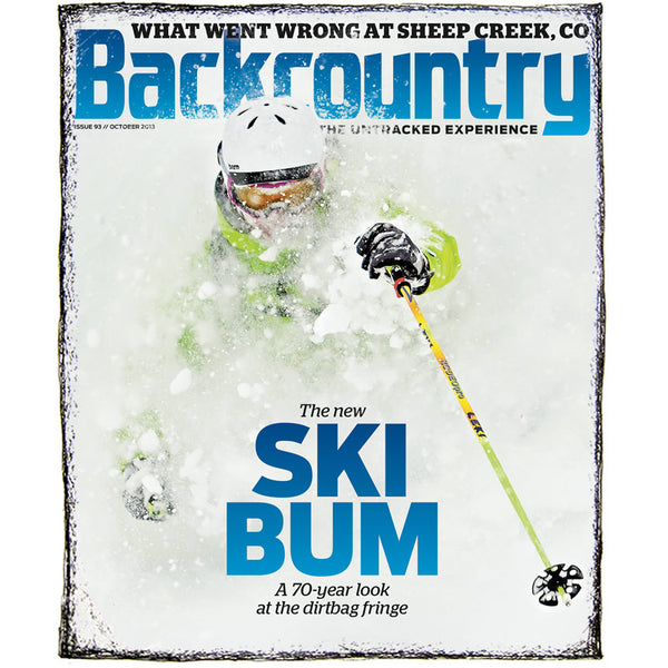 Backcountry Magazine October 2013 - The New Ski Bum