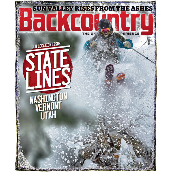 Backcountry Magazine November 2013 - The On Location Issue
