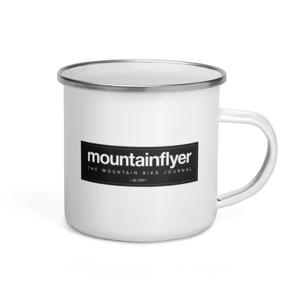 Mountain Flyer Enamel Camp Mug