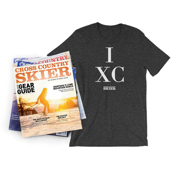 Cross Country Skier Subscription & T-shirt