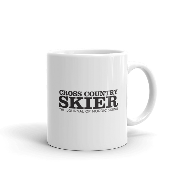 Cross Country Skier Sunset Mug