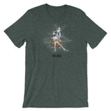 Cross Country Skier Watercolor T