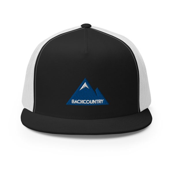 Backountry Embroidered Mountain Mesh Snapback