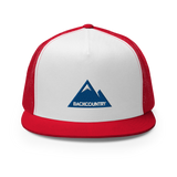 Backountry Embroidered Mountain Mesh Snapback